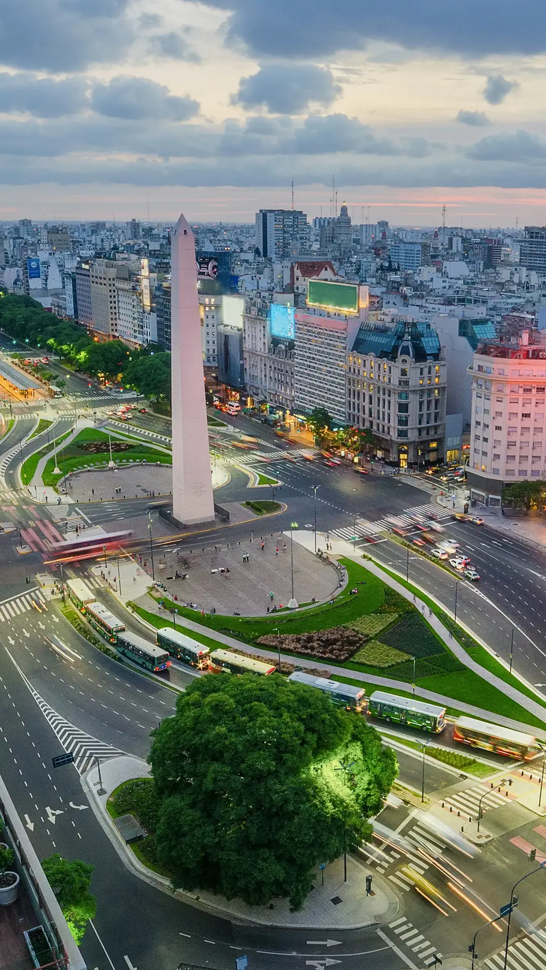 The Capital City of Buenos Aires in Argentina.