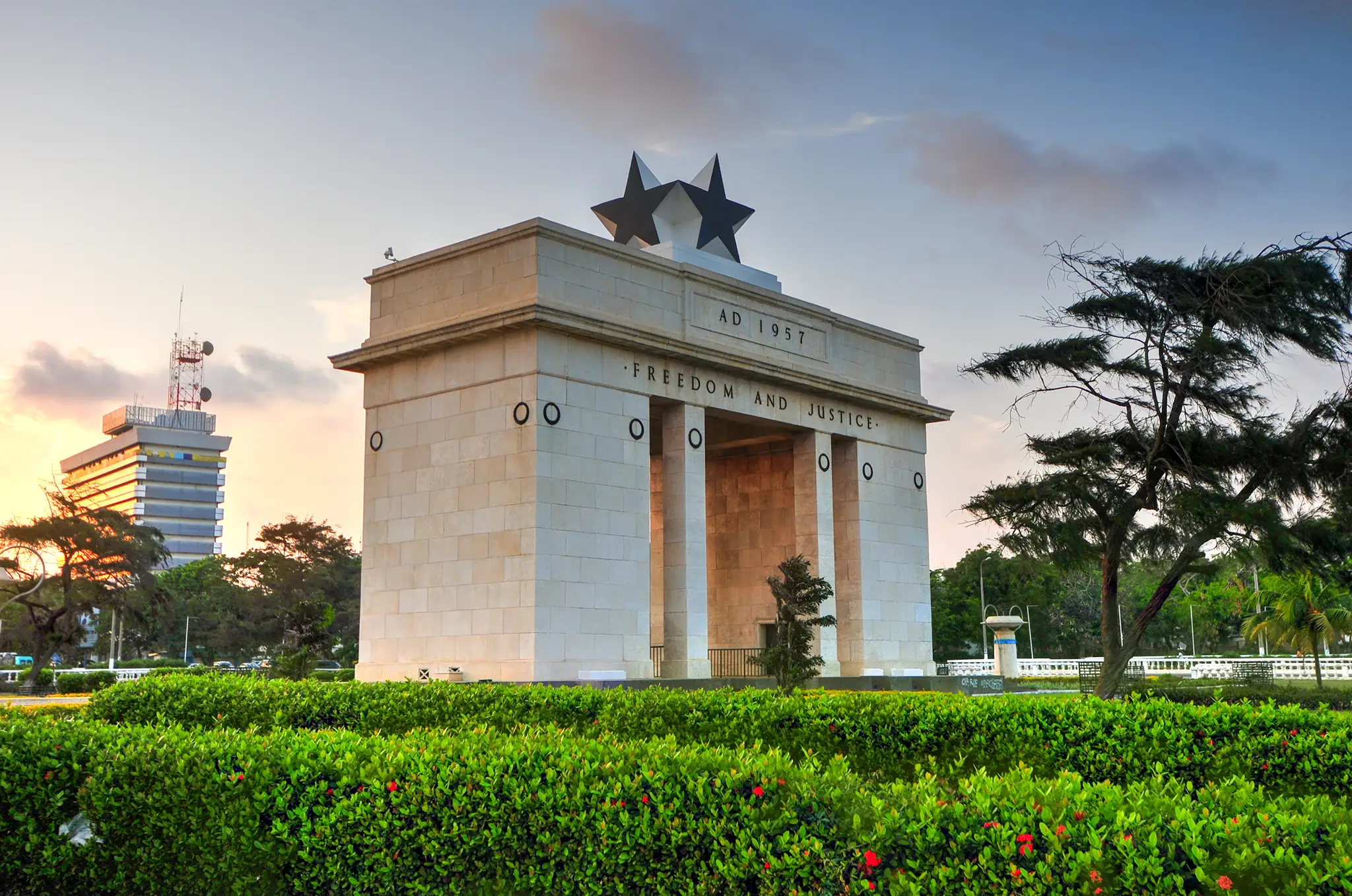 Independence Arch, Accra, Ghana.