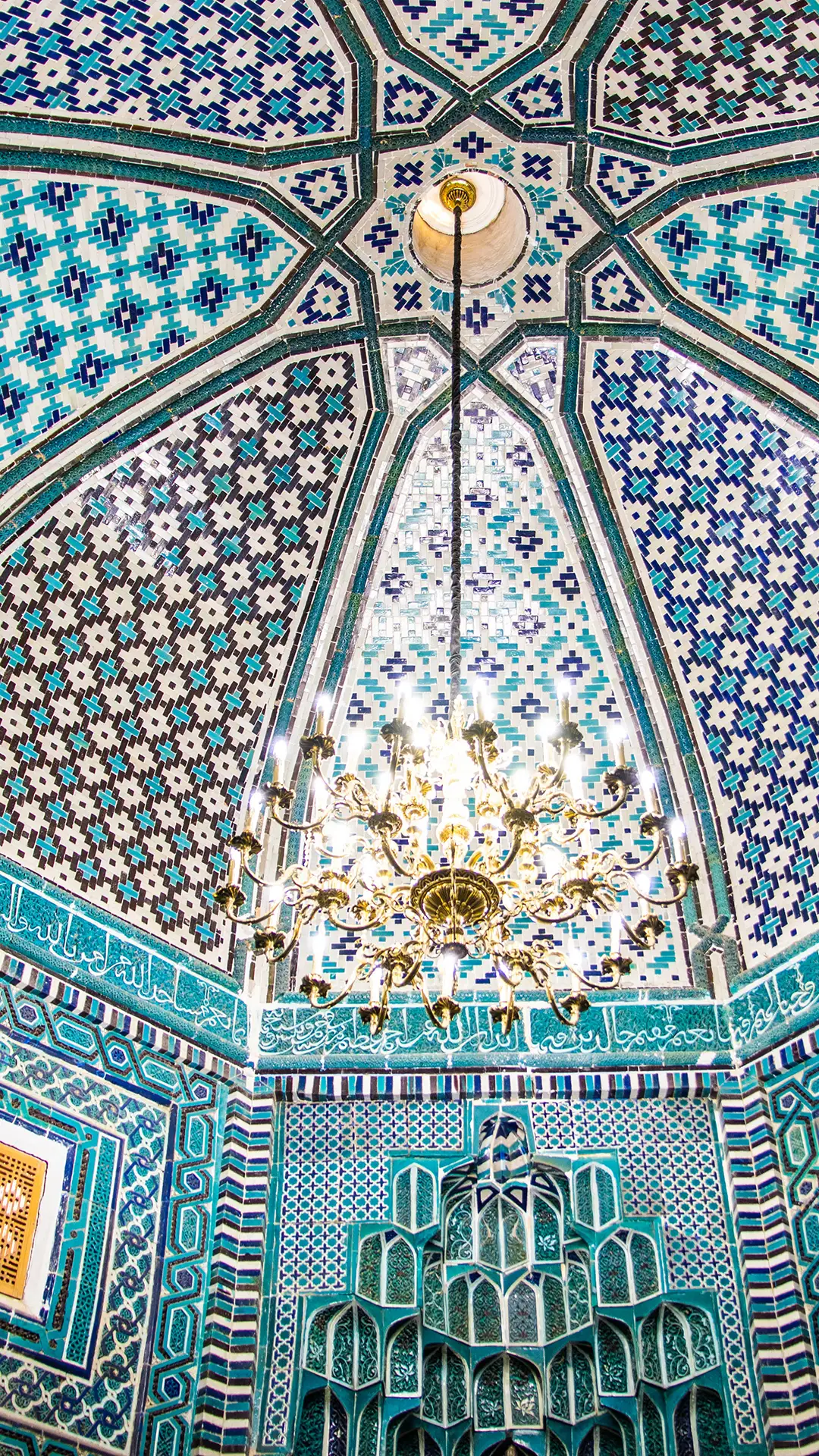 Shah-i-Zinda at Samarkand, Uzbekistan.