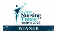 Winner at the Student Nursing Times Award 2023
