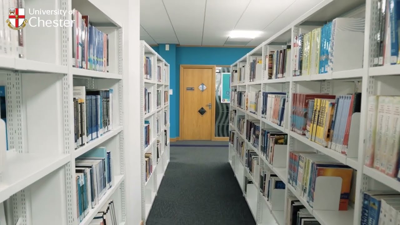 Interior of Queen's Park library