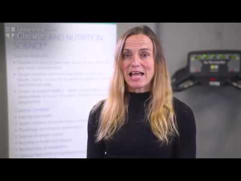 MSc Exercise and Nutrition Science at the University of Chester YouTube video