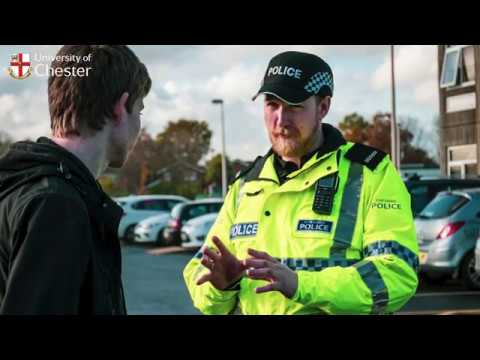 MSc Policing, Law Enforcement & Security at the University of Chester YouTube video